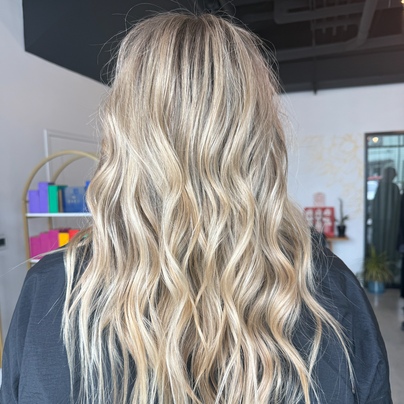 Partial Highlight + haircut at Black Stone in San Luis Obispo, CA