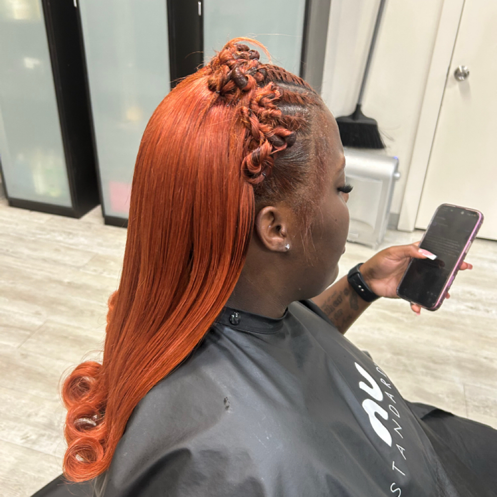 Color (Bundles, Frontals Etc) at Lady Tea DFW Hair Clinic in Arlington, TX