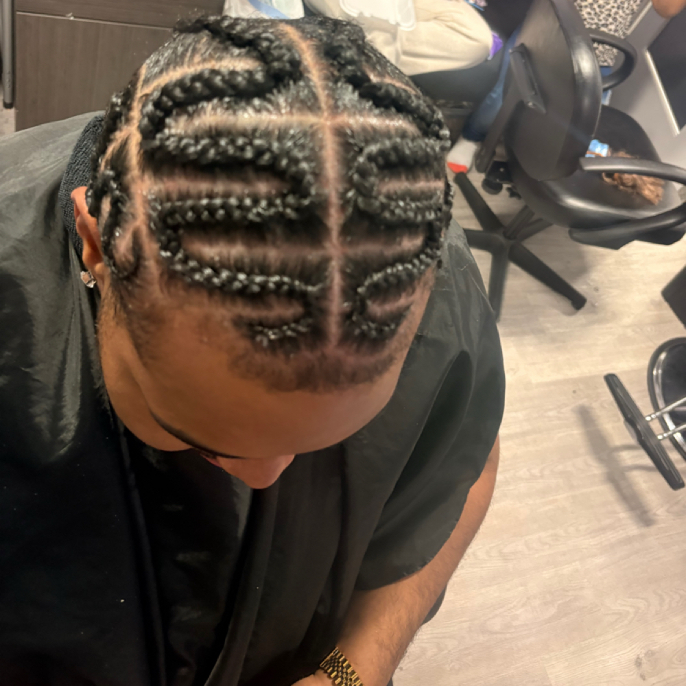 Men Cornrows at Glow By JT in Bronx, NY