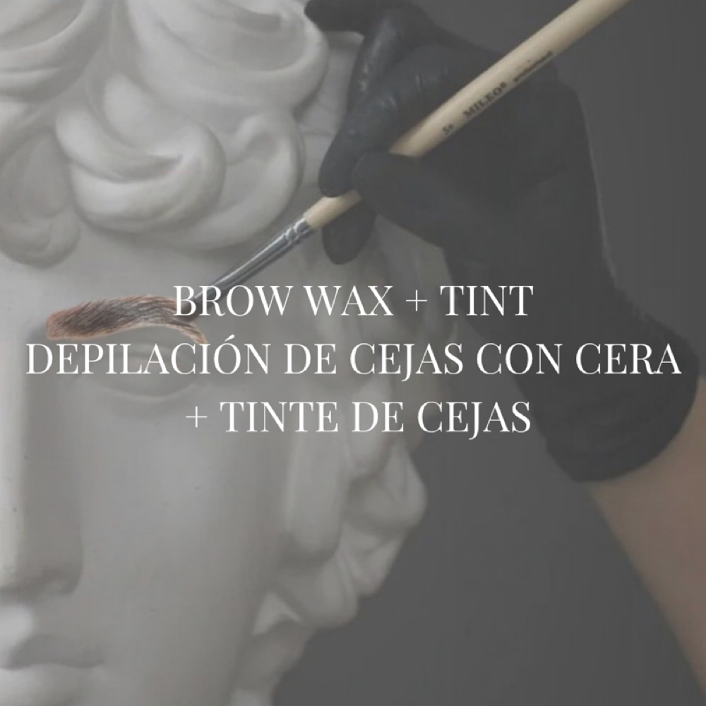 Brow Wax+Tint | Depilación+Tinte at Beristain Aesthetics in Springfield, TN