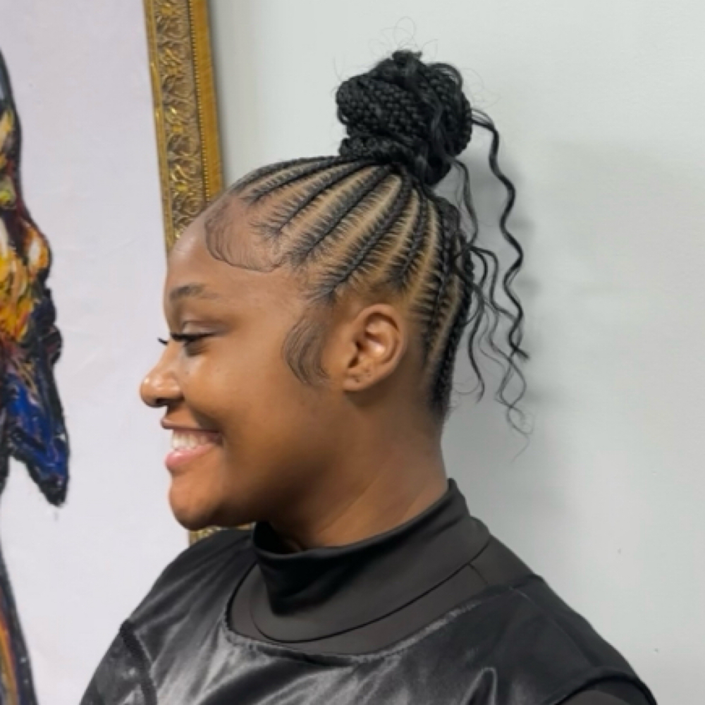 Stitch Braided Ponytail/Bun at THEZOEWAYY in Park Forest, IL