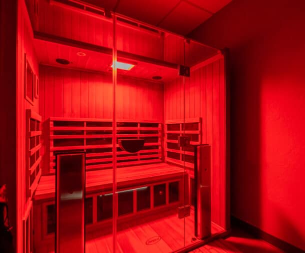 Infated Red Sauna