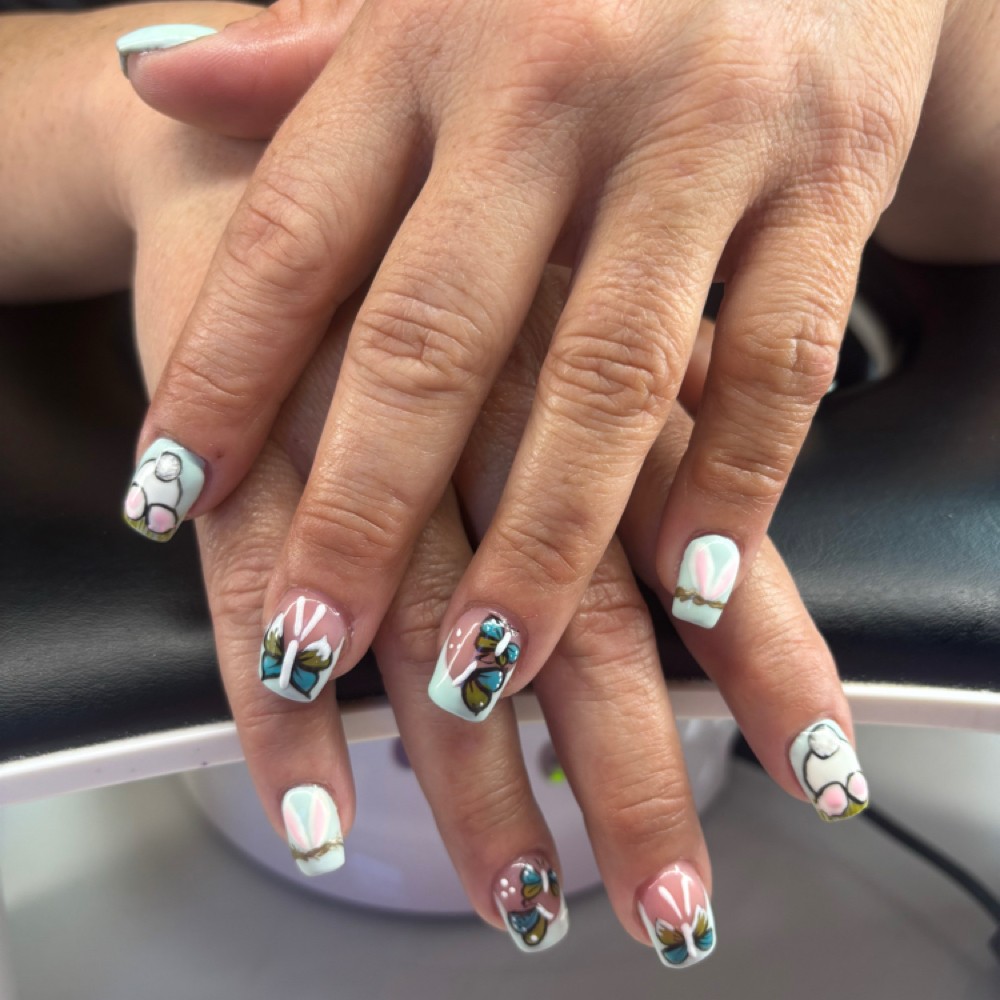 Full Set Acrylic at Bab’s Nail Studio in Douglasville, GA