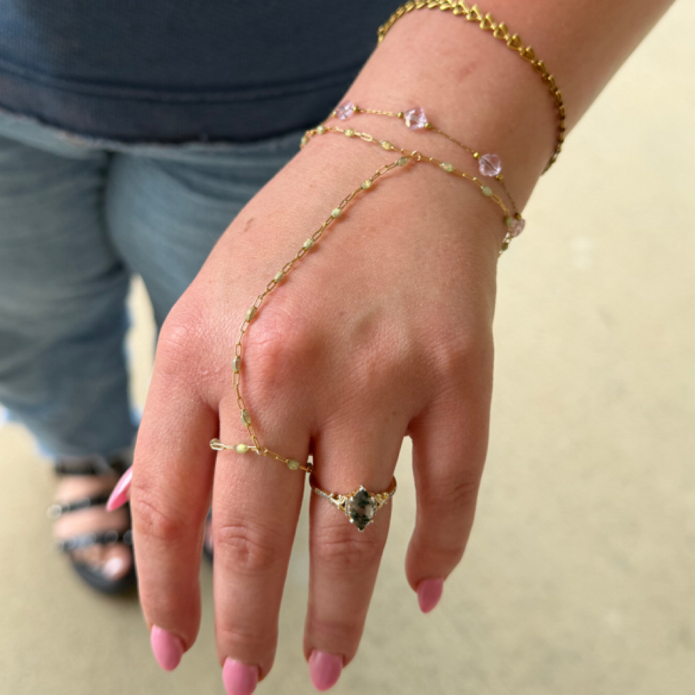 Permanent Hand Chain at Pampered By Kyndall in Horse Shoe, NC