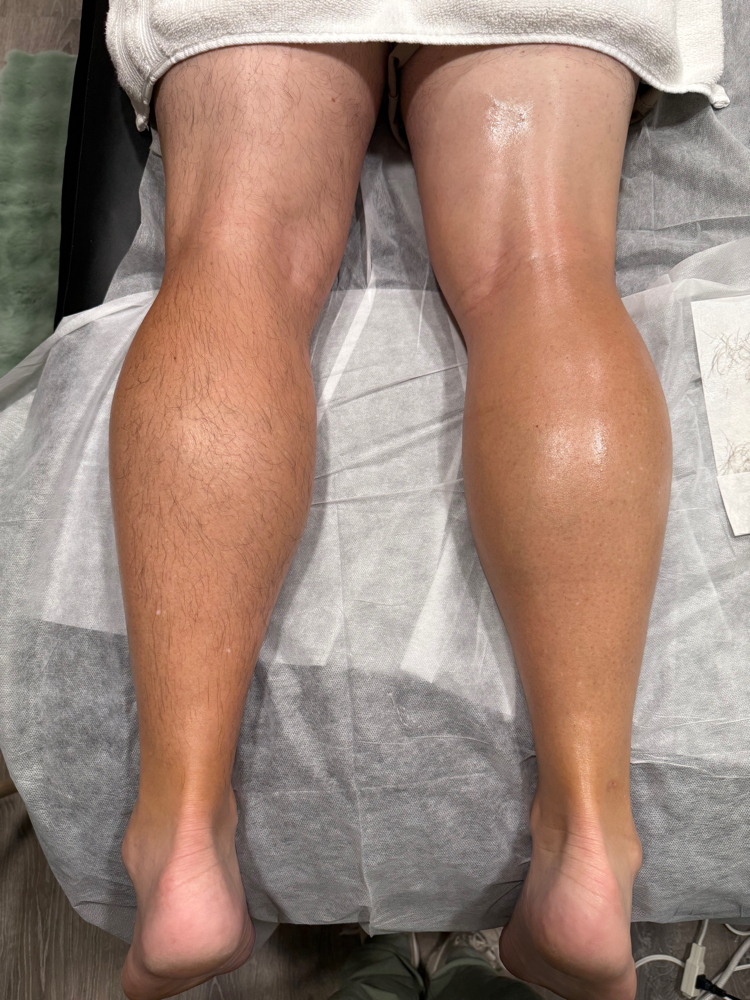 Male Half Leg Wax