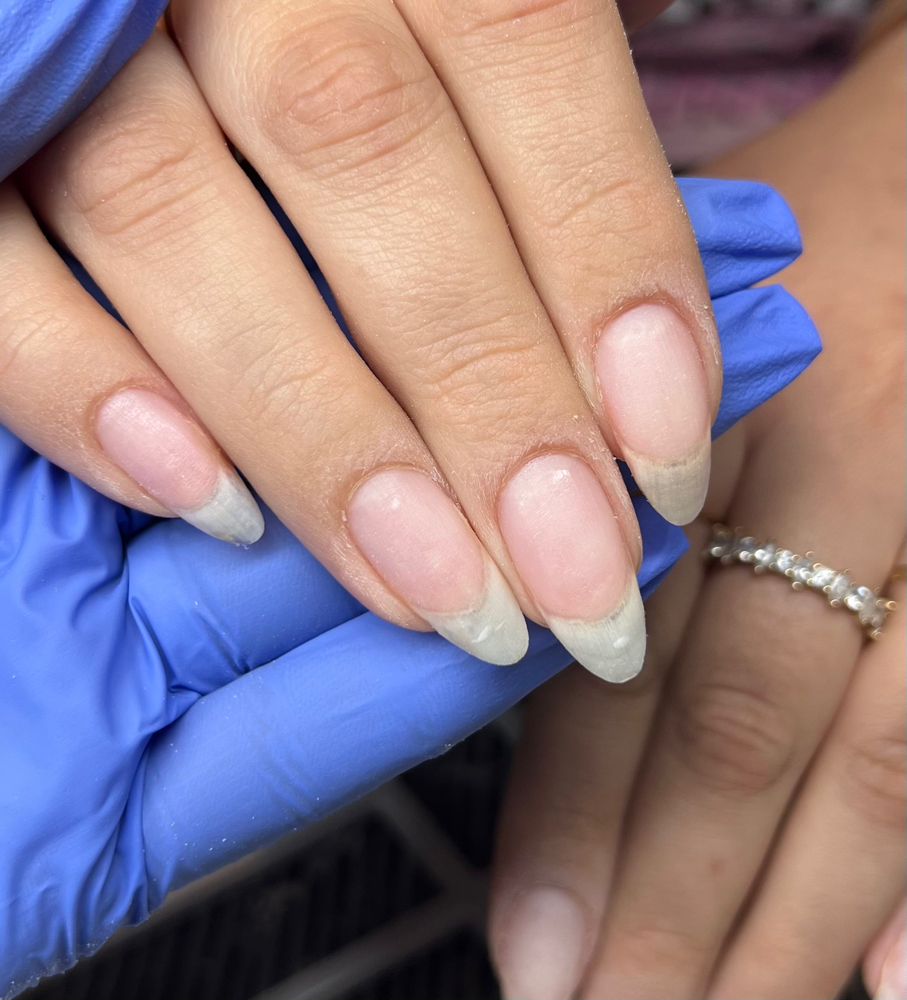 Acrylic/Gel Overlay On Natural Nail at _F.nailsss in Phoenix, AZ