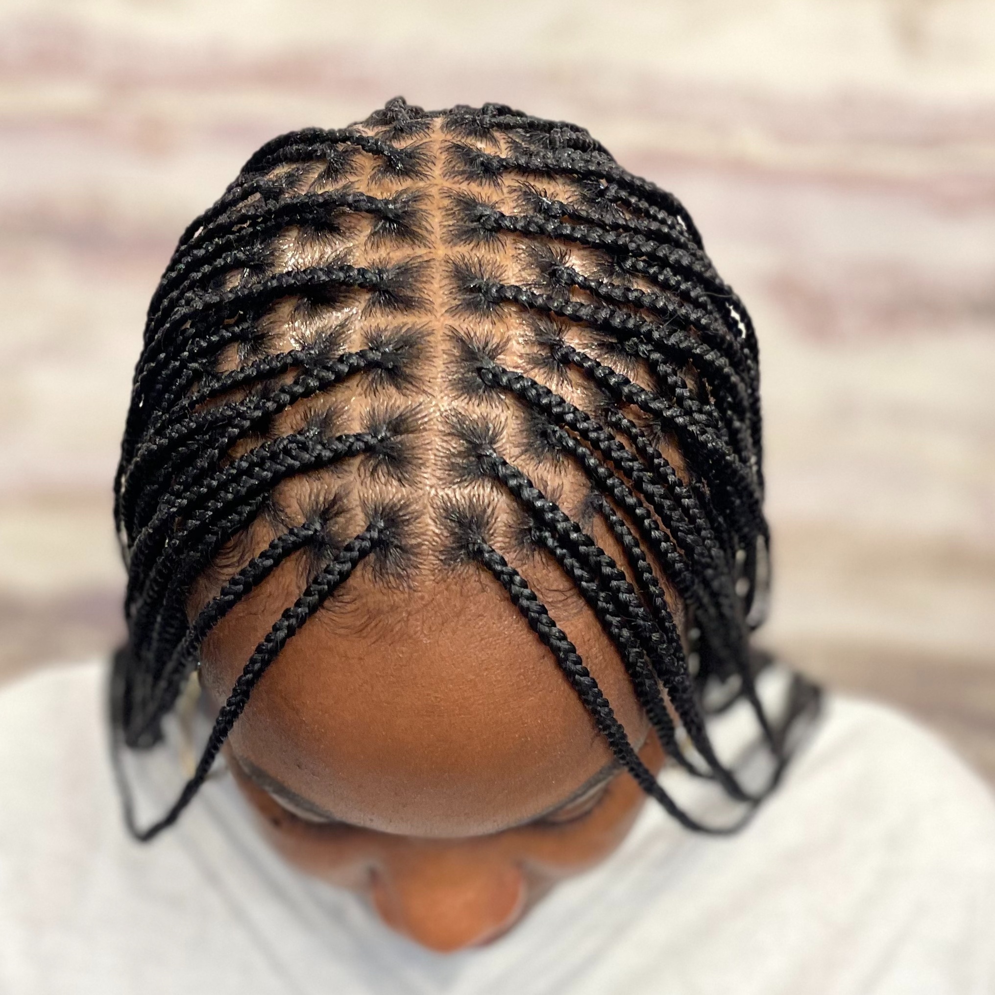Small Knotless at Blossoms HTX Hair Studio in Spring, TX