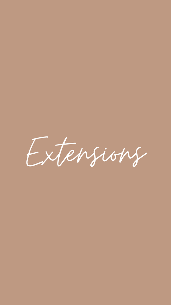 Extension Install