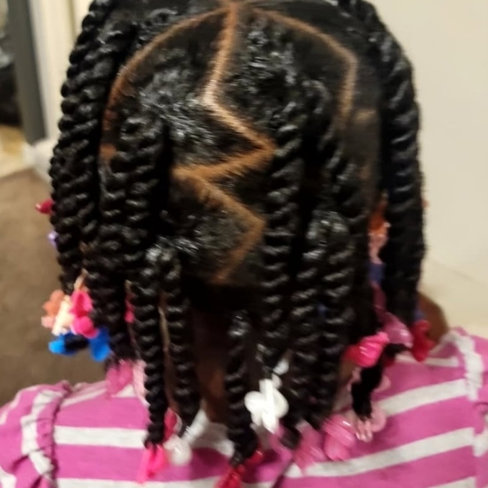 Rope Twist4-8 Ponytail *Kid