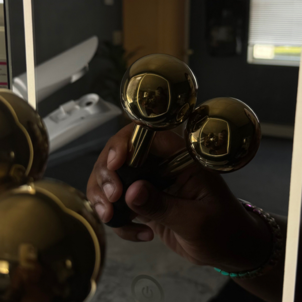 Cold Globe Massage at Beauty Vault Studios in Hamden, CT