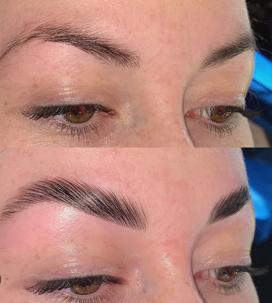 Brow Lamination,Wax & Tint