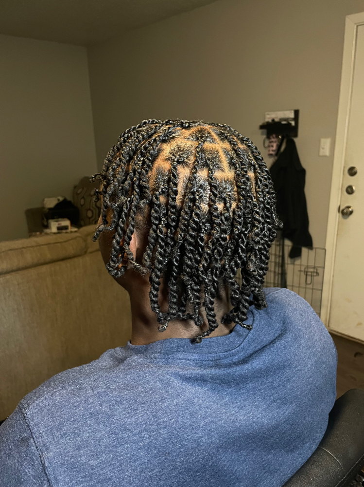 Mens Two Strand Twist