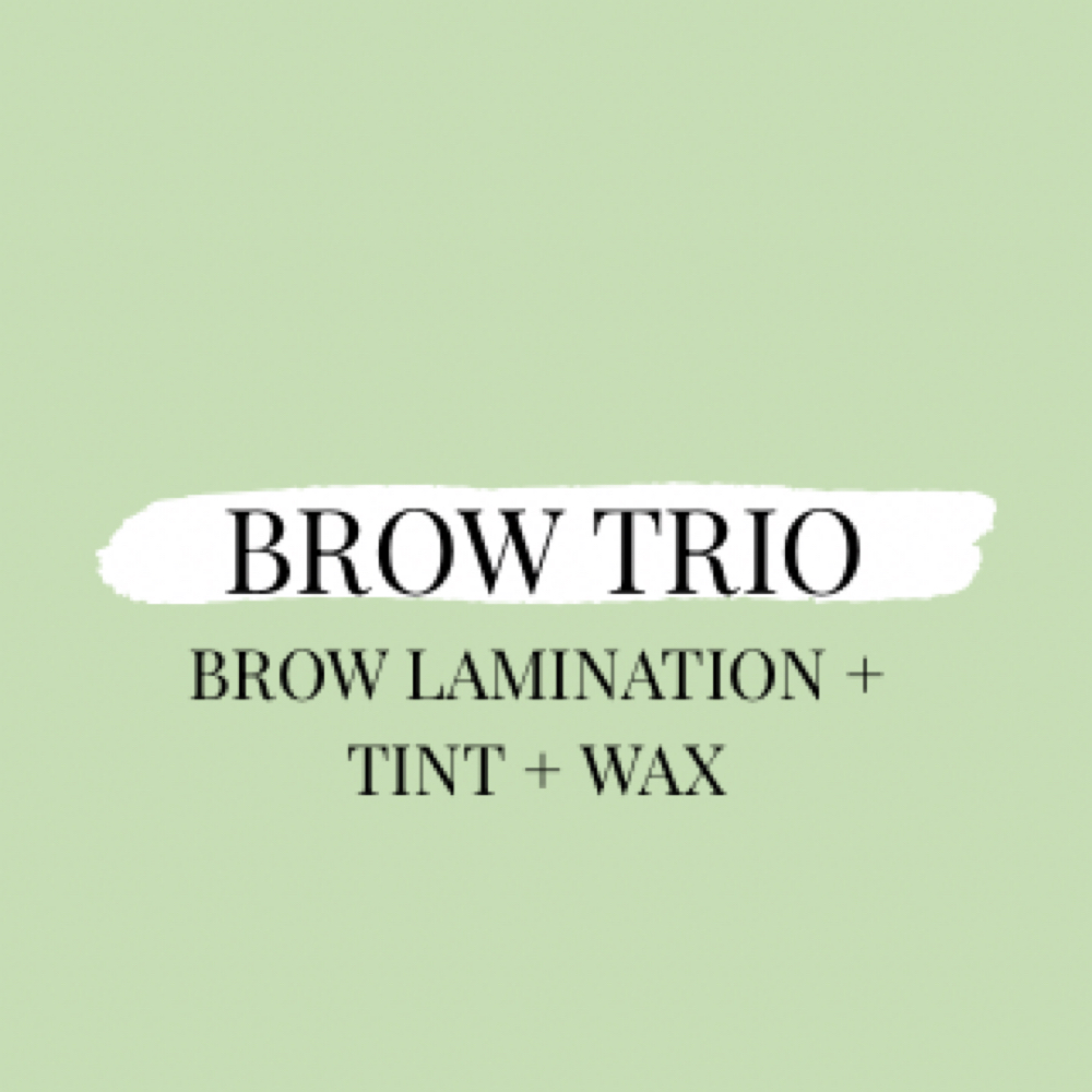 Brow Trio at Bare Necessities Wax Studio in Waverly, TN