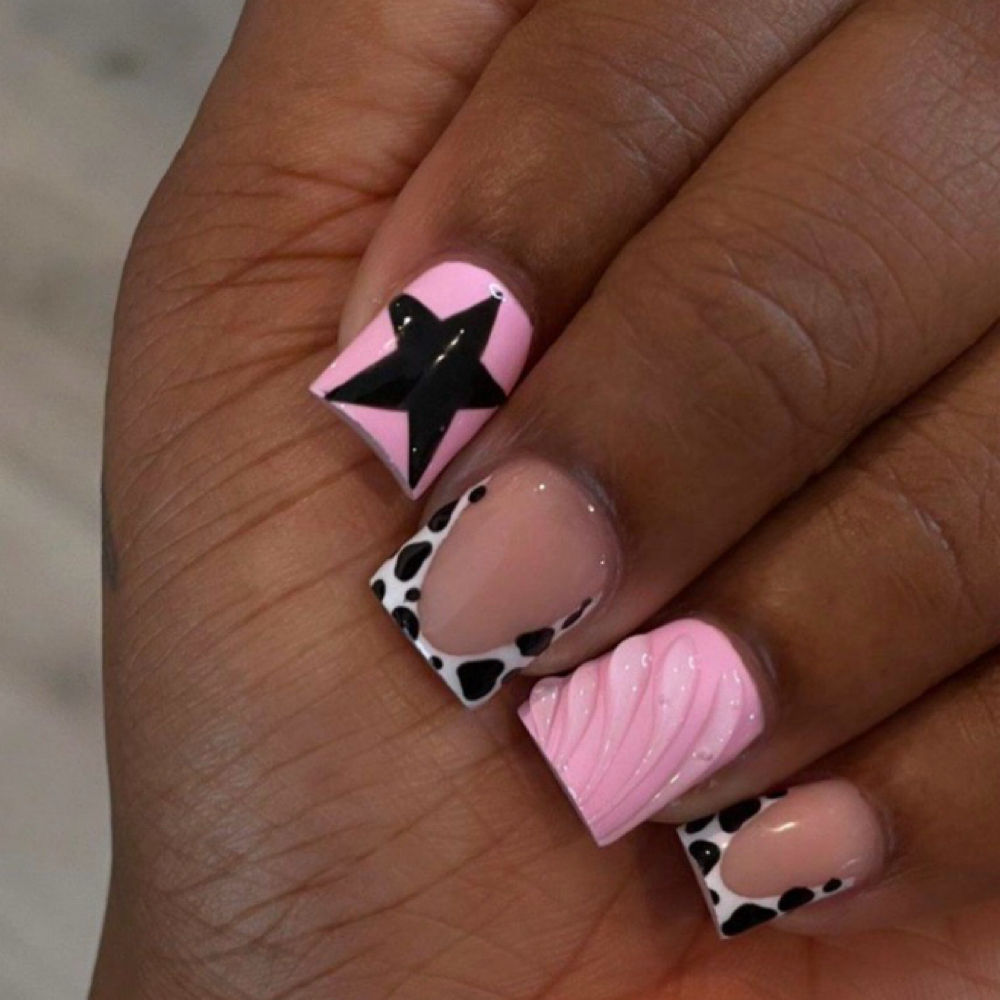 • Short Acrylic Set & Pedicure at Kandys Glam Bar LLC in San Antonio, TX