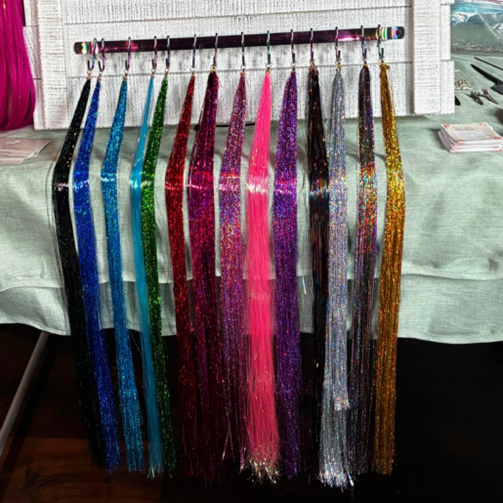 Event Hair Tinsle at Hair by Raven Marie in Fort Worth, TX