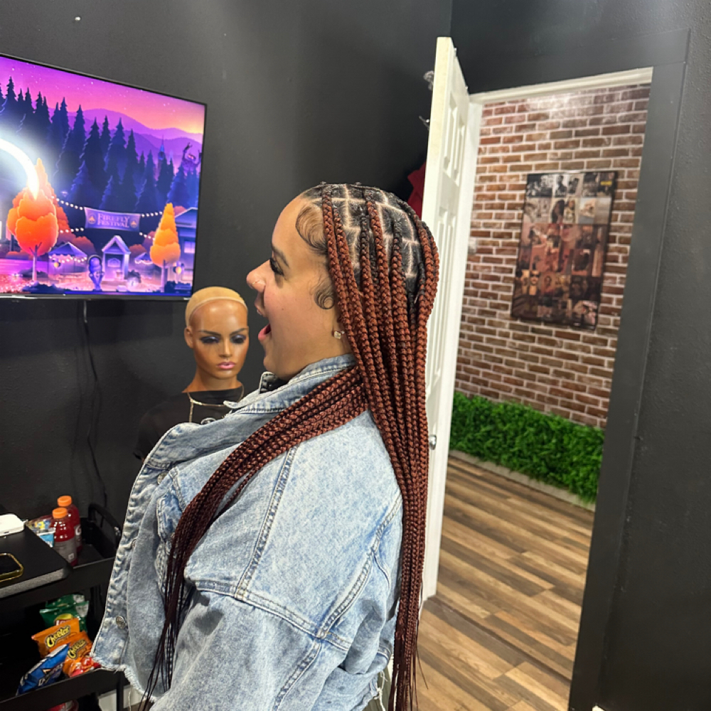 Large Knotless at Élevé Hair Salon in Colorado Springs, CO