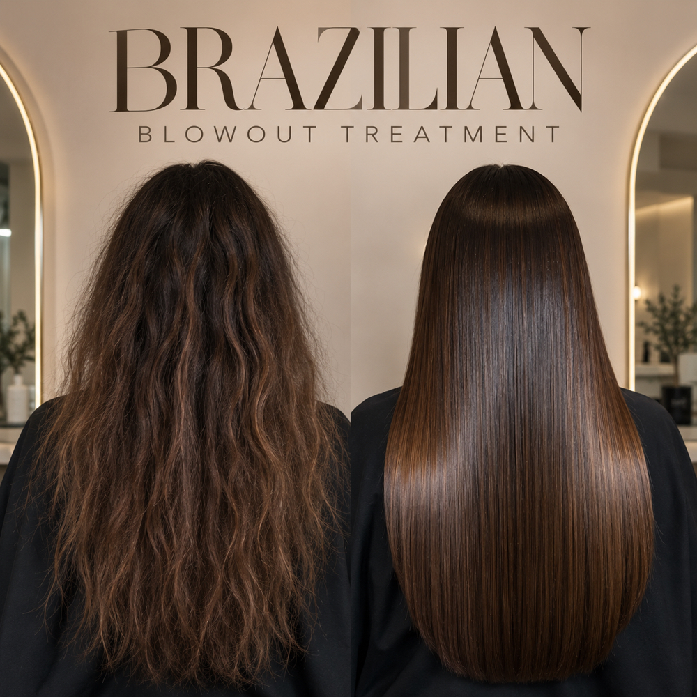 Brazilian blowout treatment at The beauty project LLC in San Antonio, Texas, TX