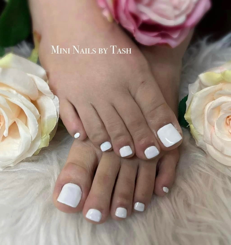 Adult Toes Nails Gel polish Change