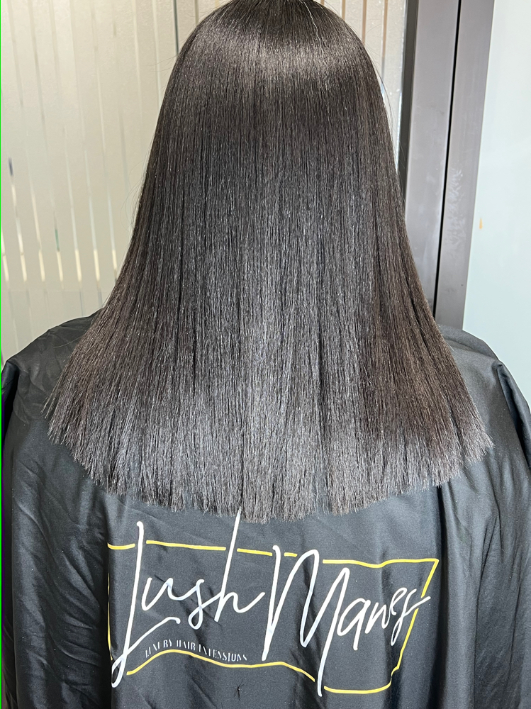 Silk Press (shoulder to bra strap)