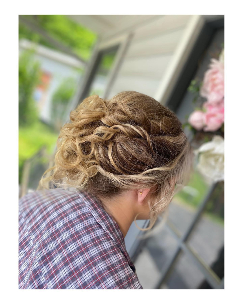 •bridal hair•