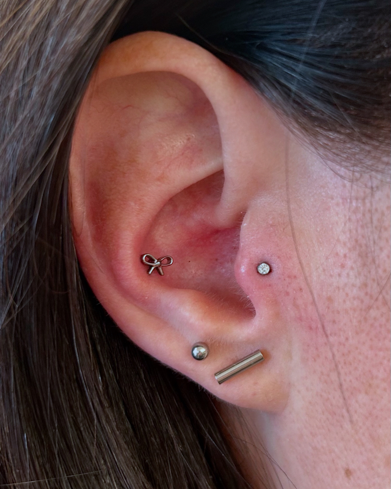 Double Lobe Piercing