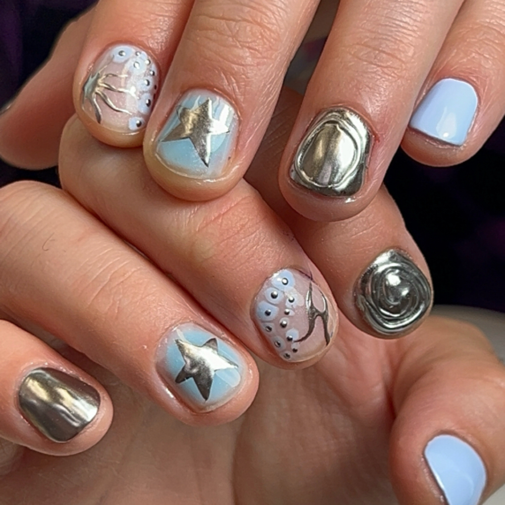 Basic Gel Manicure (Dry) at Desert Moon Nails in Lakewood, CO