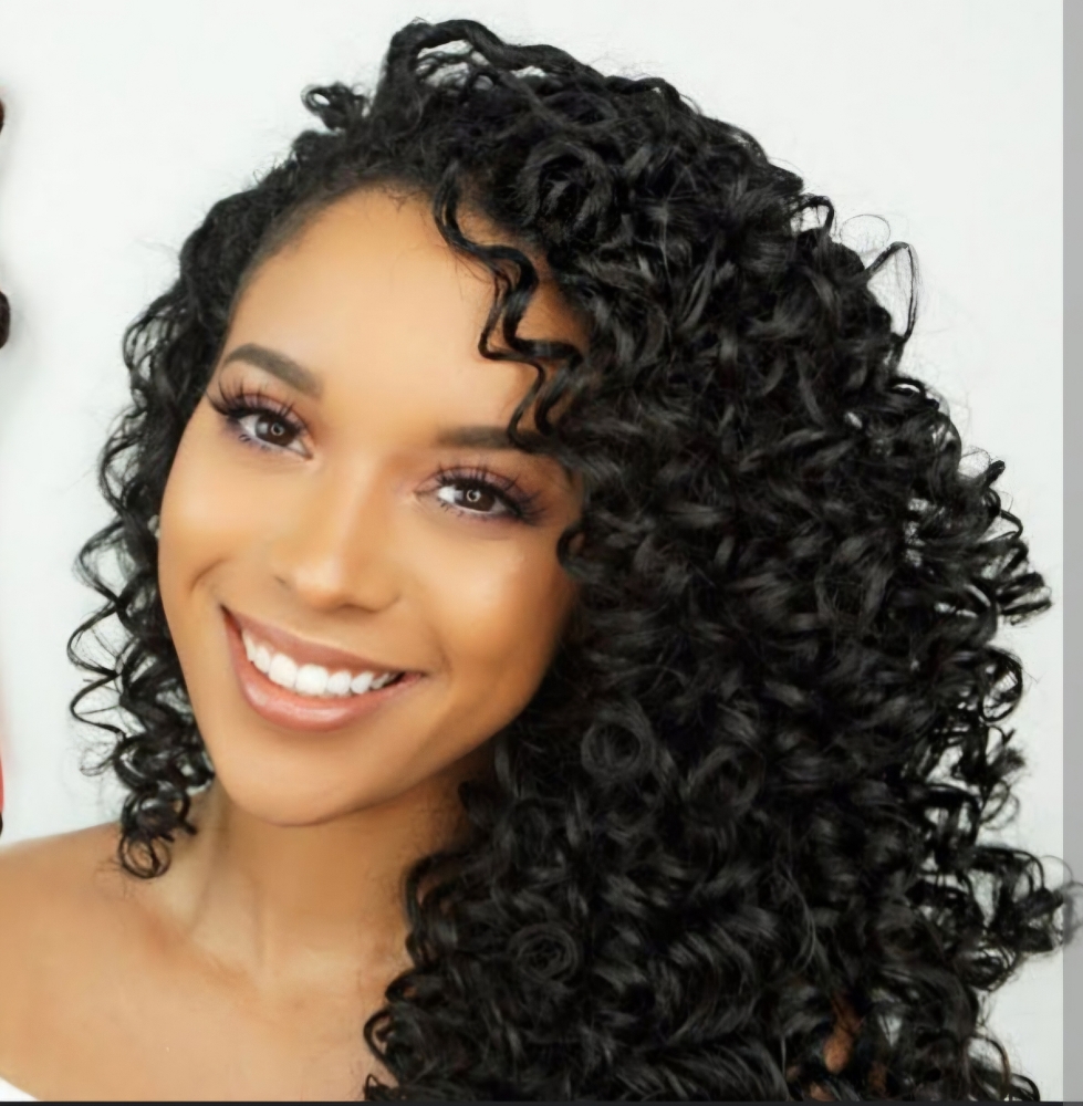 Curly Rod Set at Chop it up in Akron, OH