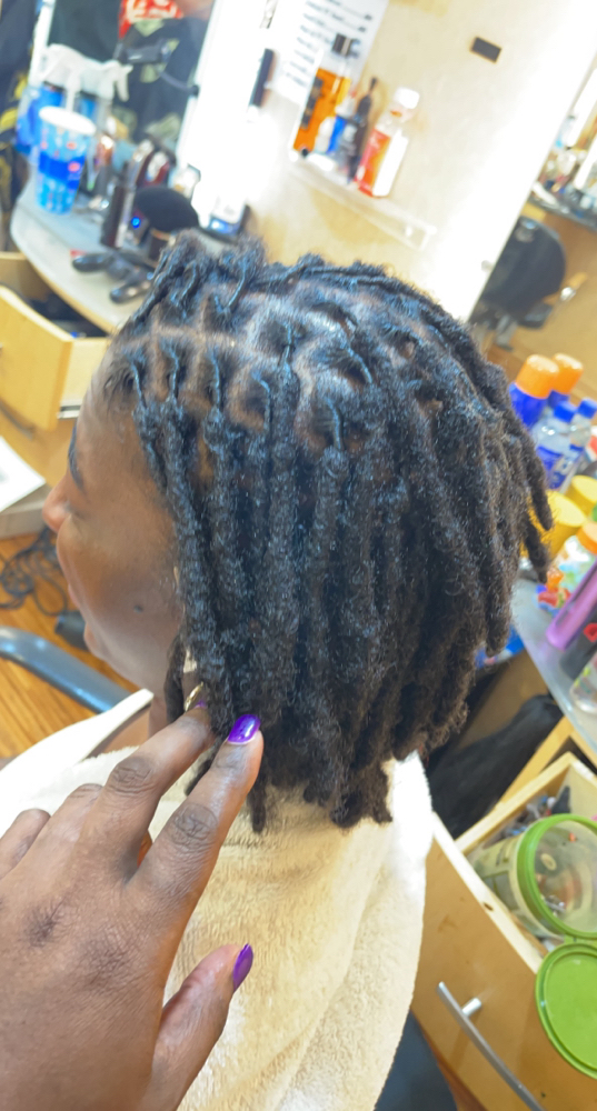 Retwist Locs (90-120) Retwist only