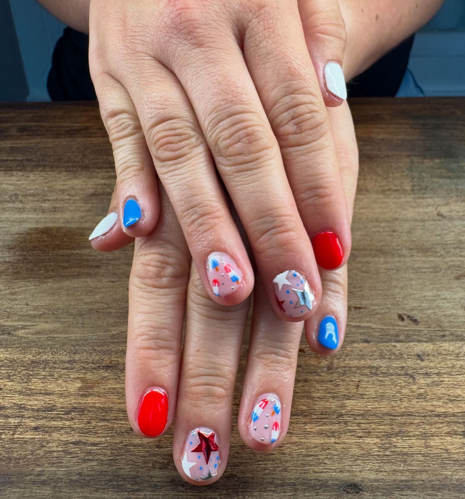 Gel Manicure at Nostalgic Nails with Grace in East Troy, WI