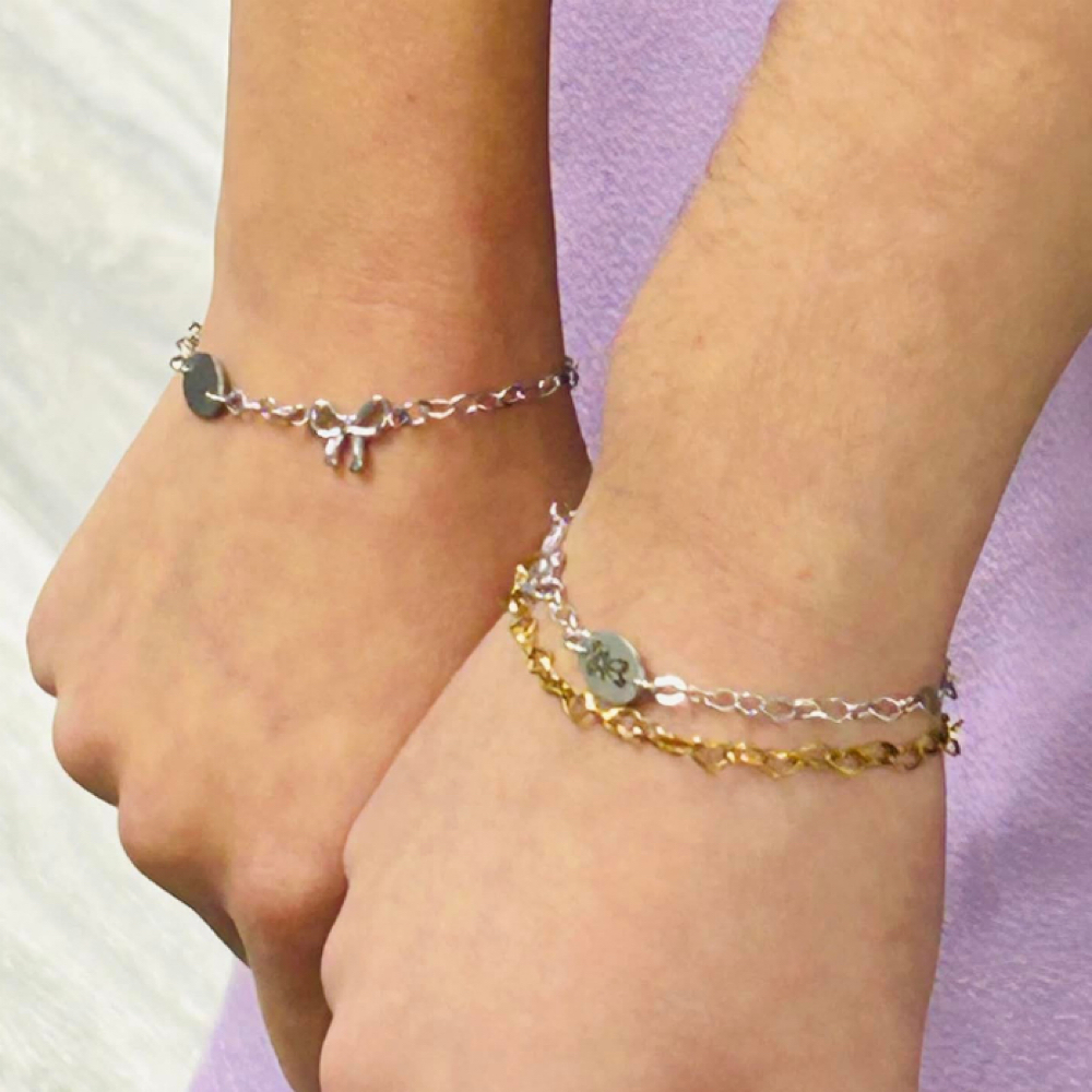 Permanent Jewelry- Bracelet at Tips to Toes Nail Studio & Bekah’s Beauty Bar in Hooksett, NH