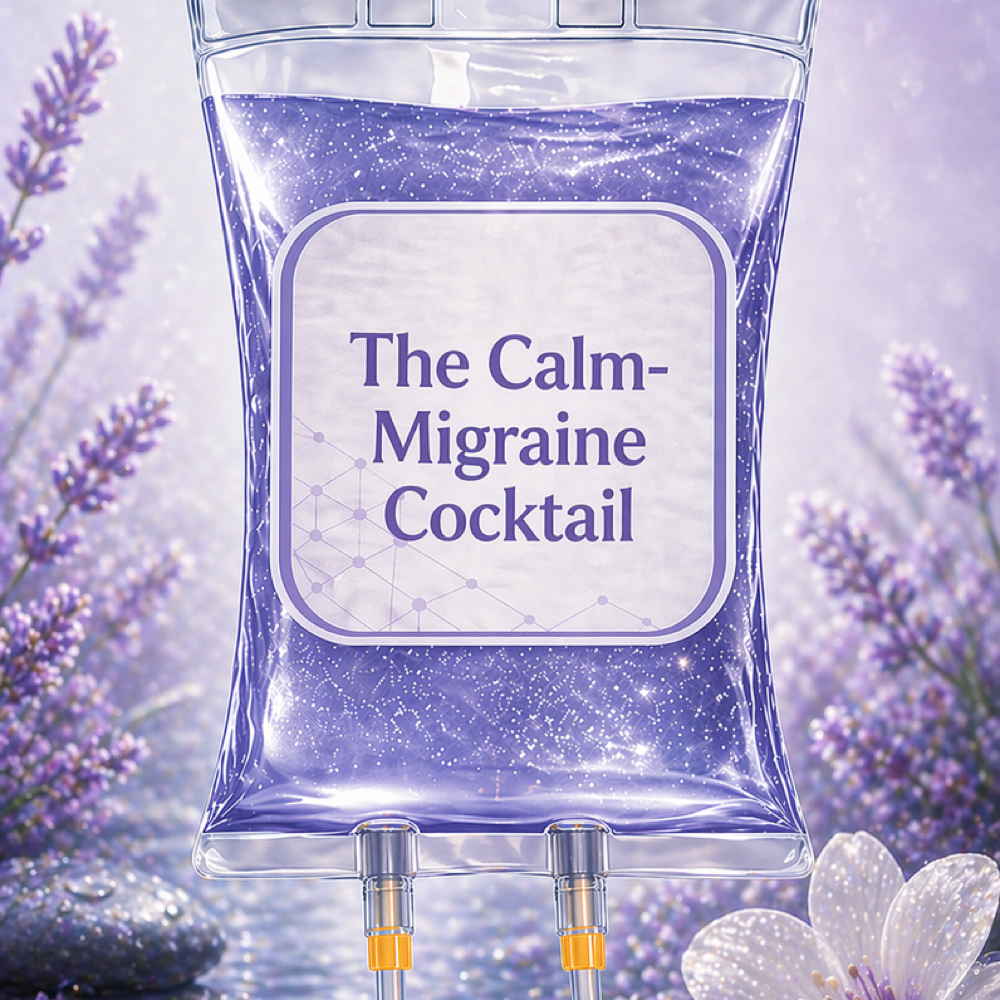 The Calm- Migraine Cocktail at The IV Hydration Queen