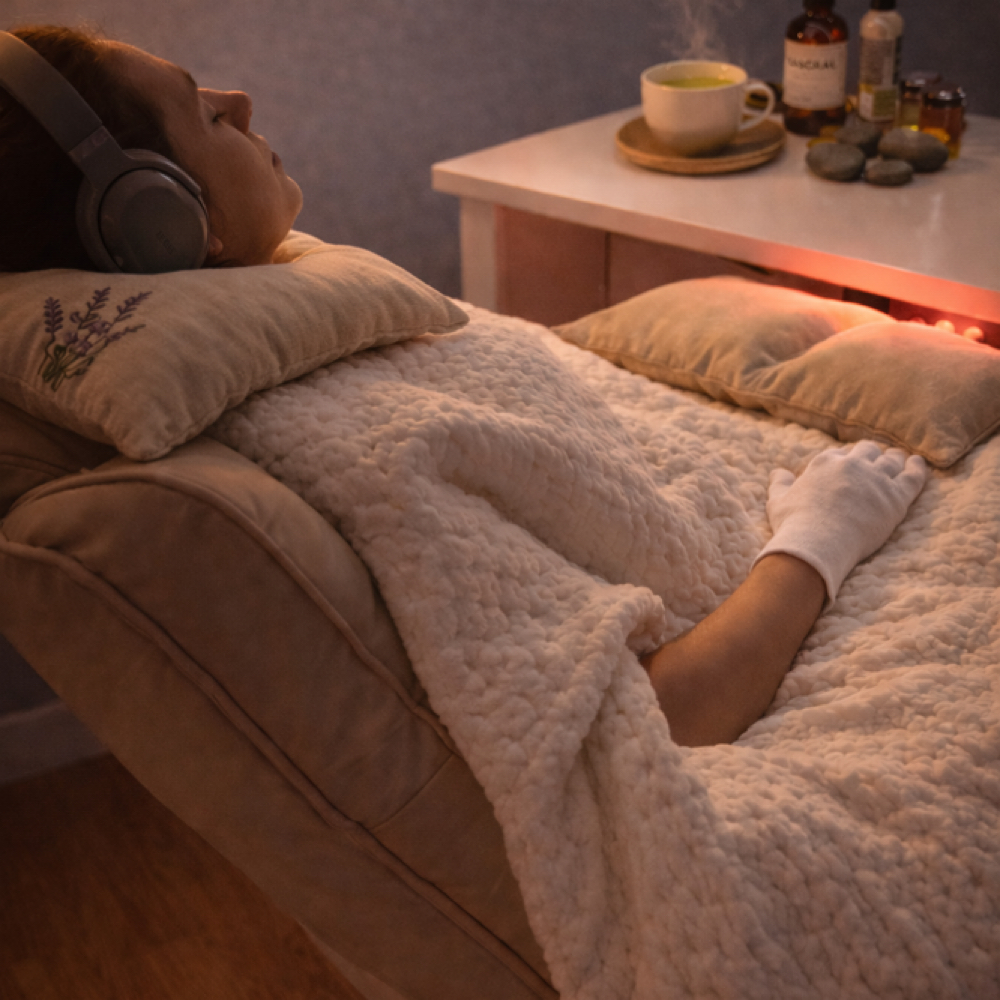 β DEEP SPA UPGRADE at Sacral Manicure, Bellevue. Damaged Nails Restoration By Vera S in Bellevue, WA