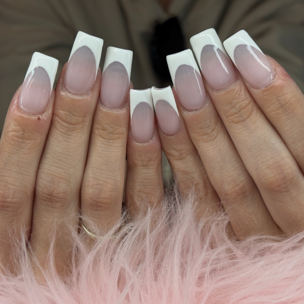 French Tips (all Fingers) at Karlz Nailz in Fort Wayne, IN