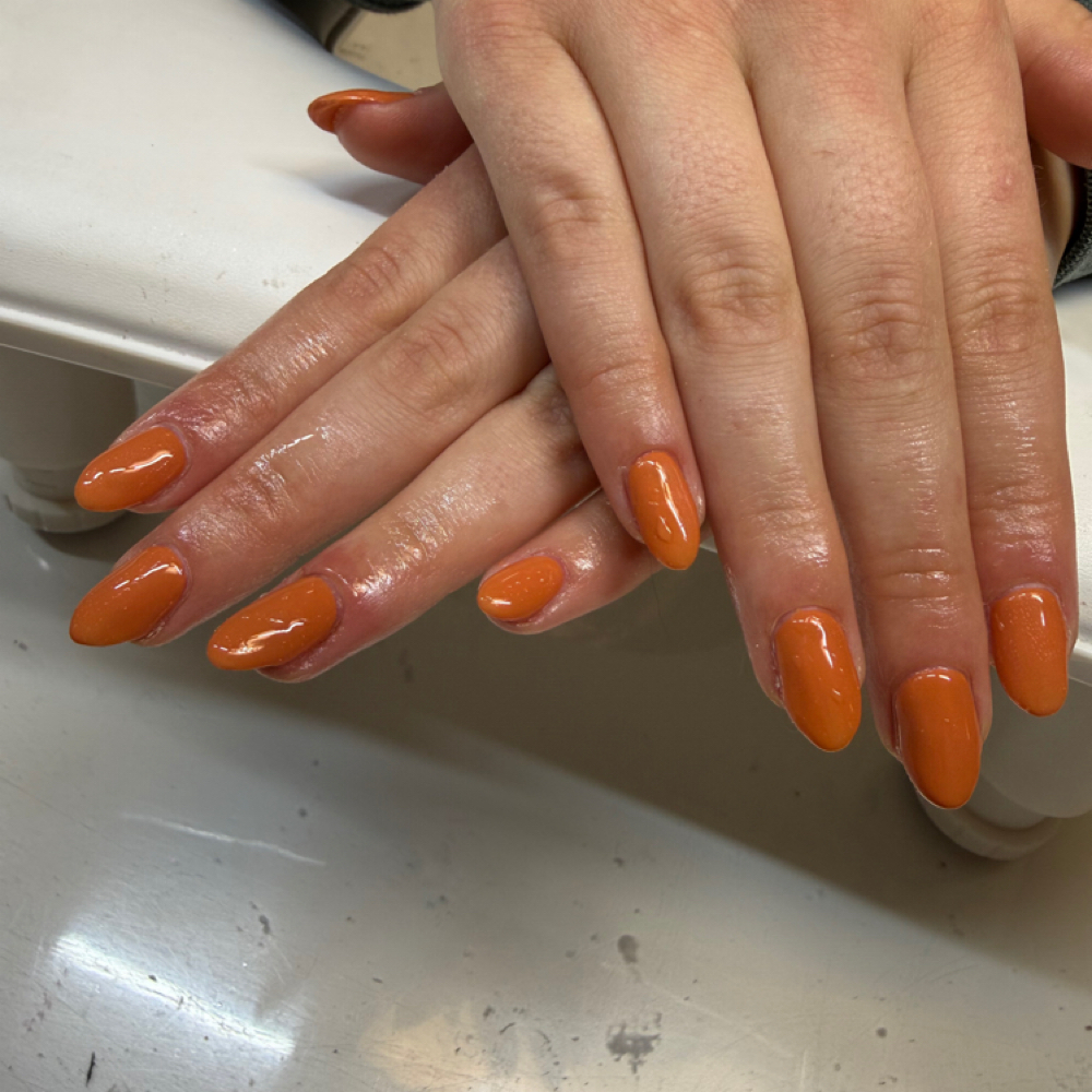 Gel X Fill: No Art at KC Nails & Spa in Washington, PA