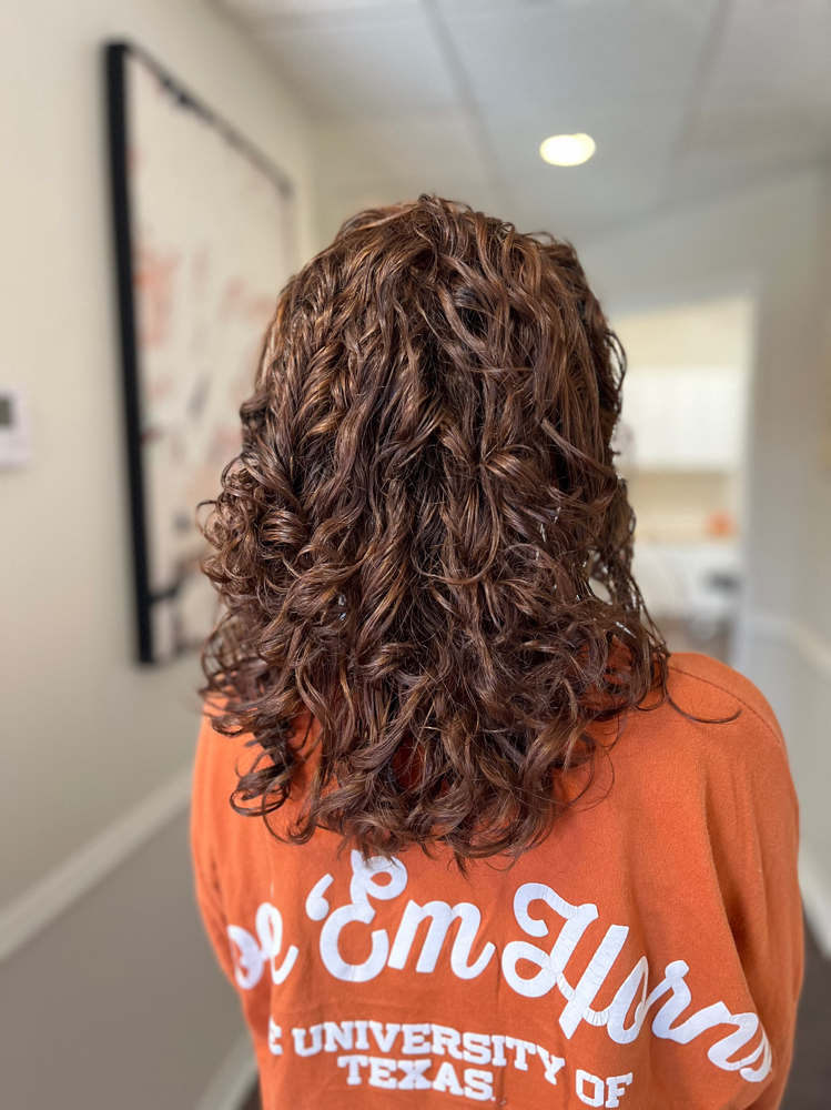 Curly Wash & Diffuse