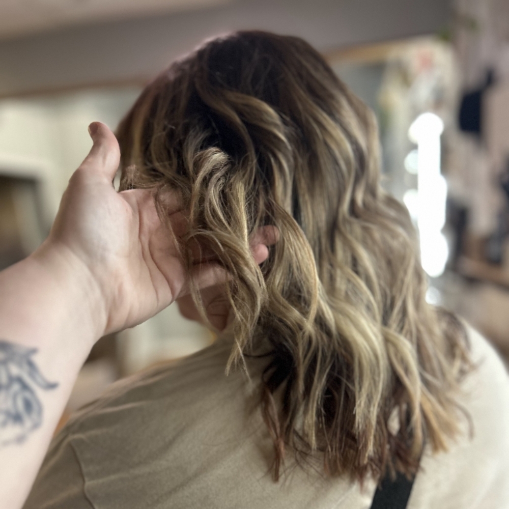 Custom Foil at Salon 129 | The Crown Lounge in Sherrill, NY