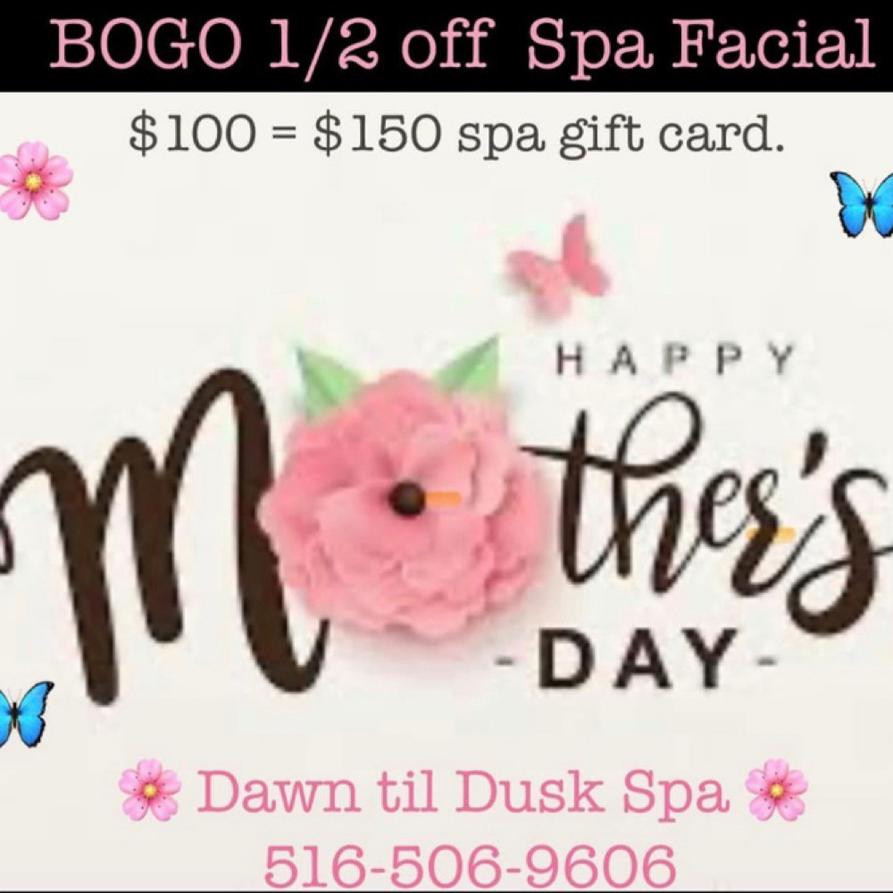 BOGO 1/2 Signature Facial at Dawn til Dusk Spa in Bethpage, NY