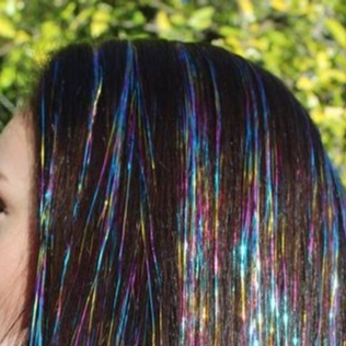 Hair Tinsel at Rustic Beauty in Perryville, MO