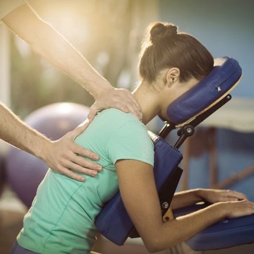 Chair Massage at Massage by Cori in Urbana, OH