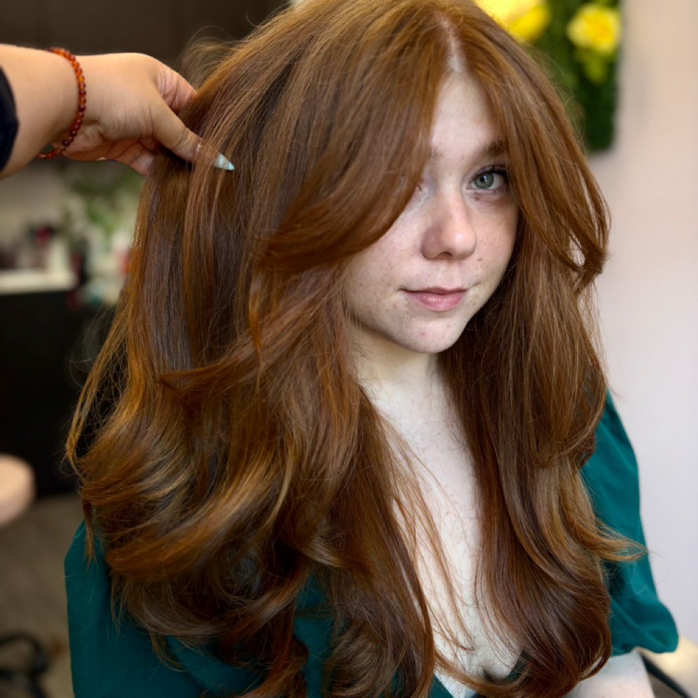 Gloss and Haircut at Vanessa's Chair in Leesburg, VA