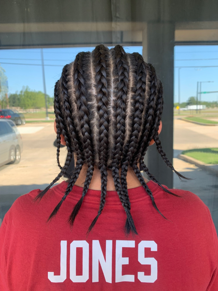 Natural Hair Braids Whole Head