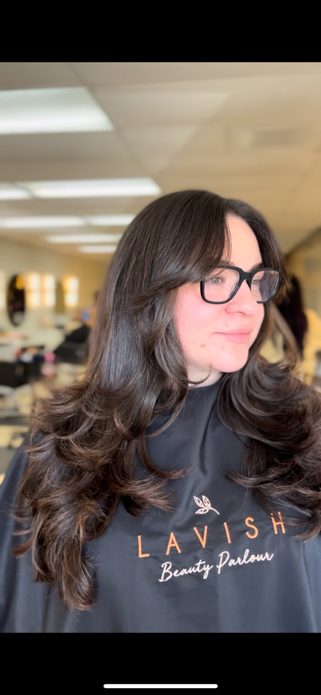 Haircut (Fine to medium hair) at Lavish Beauty Parlour in Stockton, CA