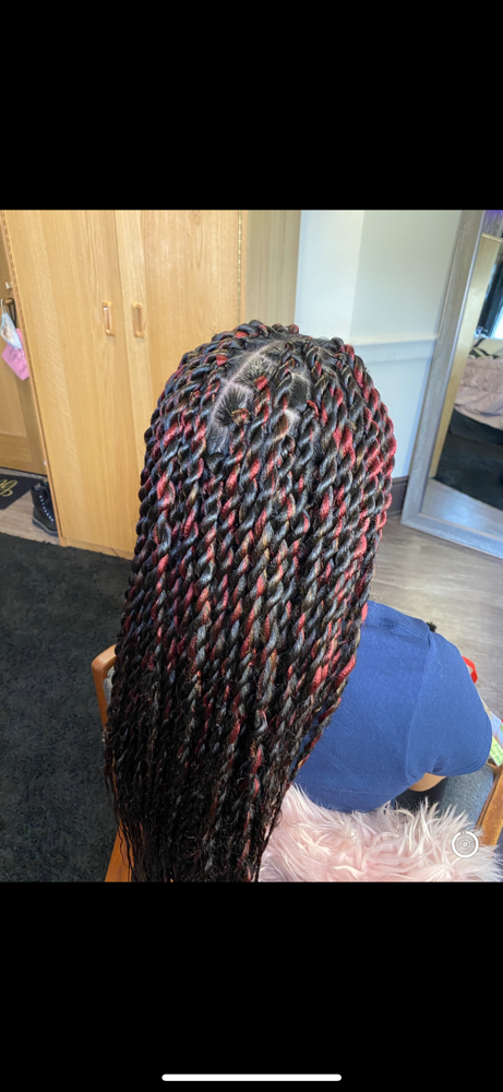 Medium Senegalese/Rope Twist
