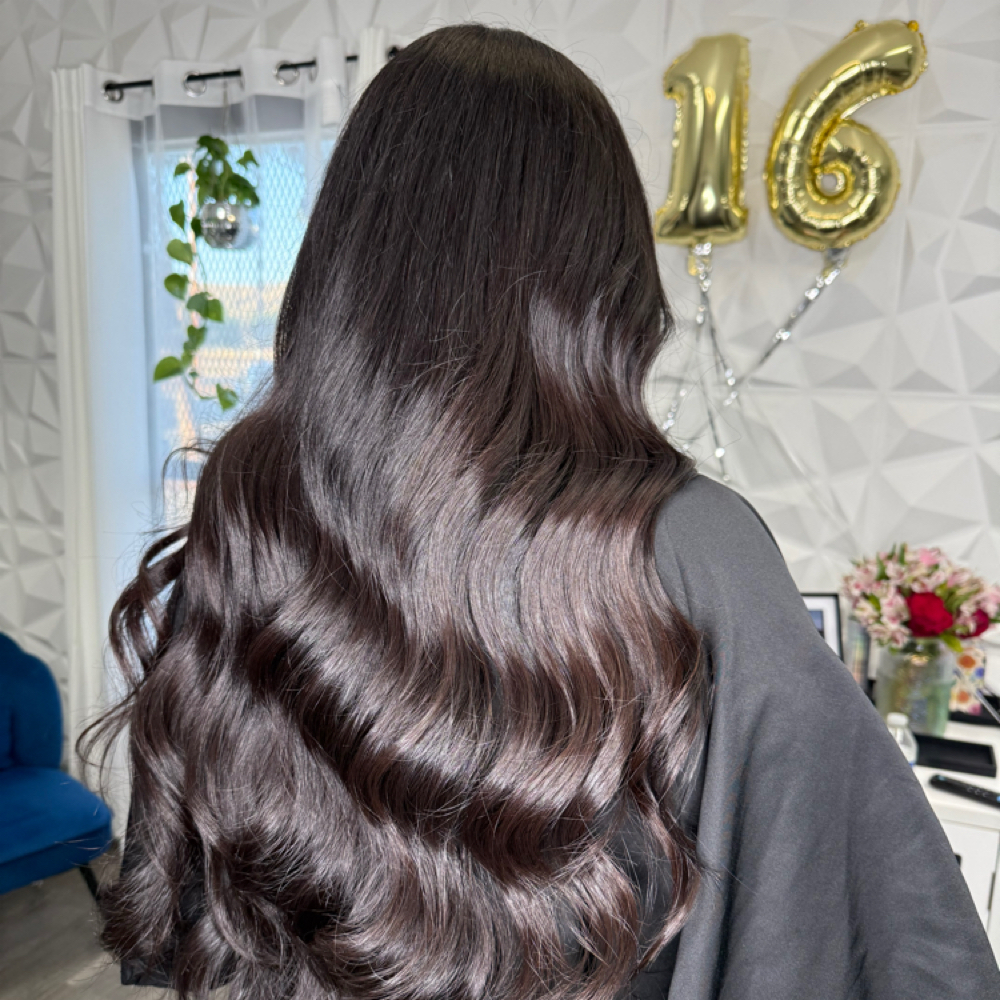 Womans Hair Cut at Glossed by Luz in San Miguel, CA