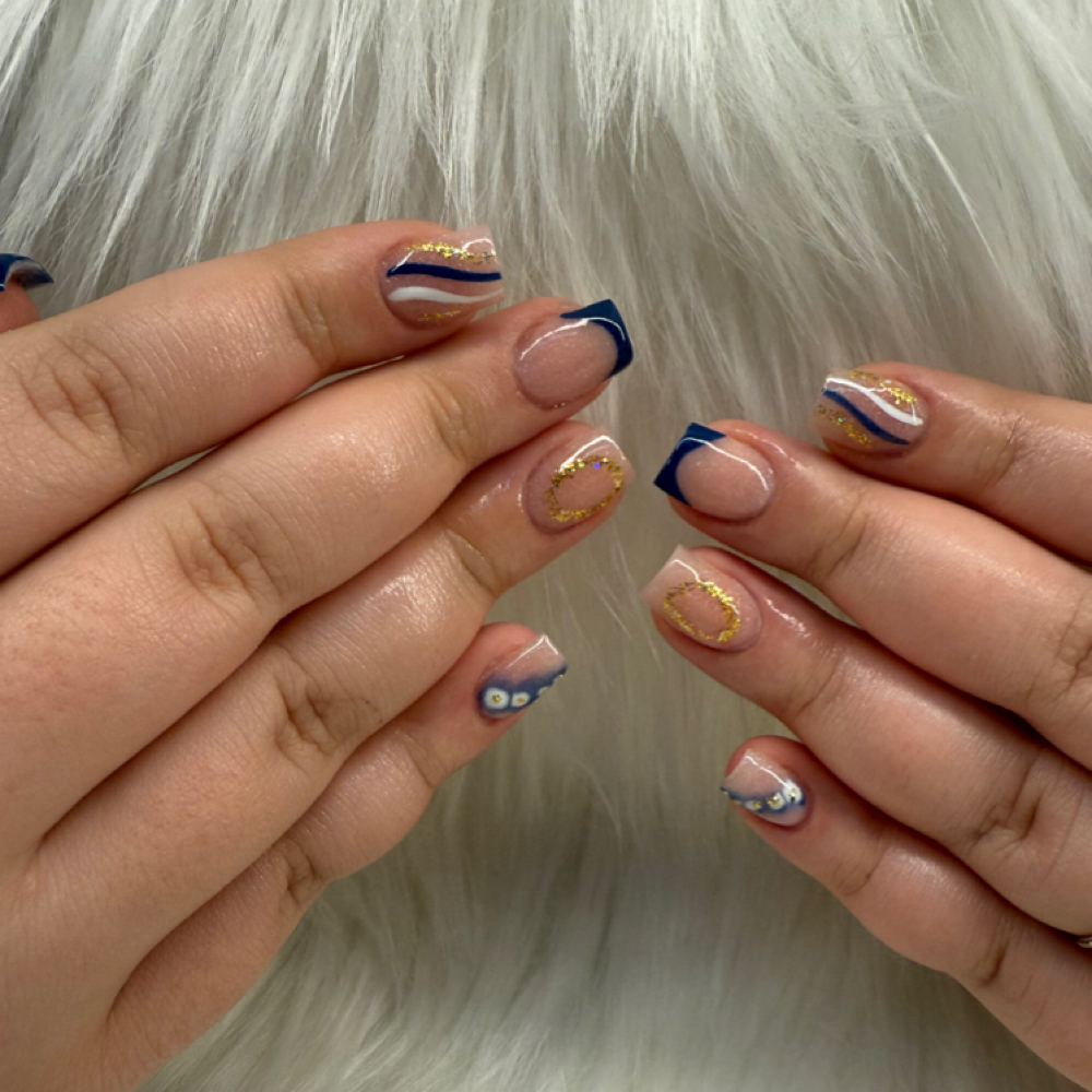 Short Acrylic Base at Nail'd By Bella in Lexington, KY