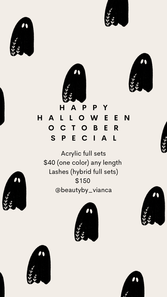 Halloween Special! Hybrid lashes