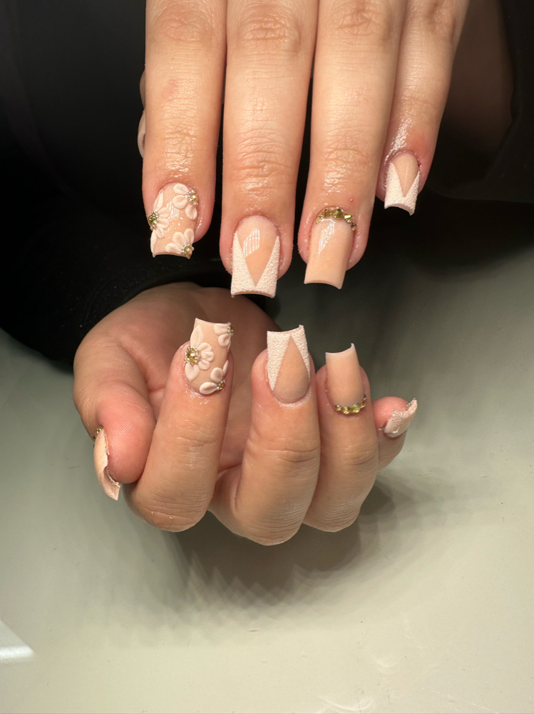 Short Acrylic Fullset