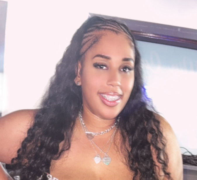 Front Half Braided, Glue inn Back at Le’Nahja Monee’ extensions llc in Dolton, IL