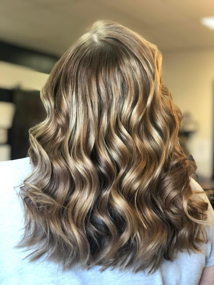 Hair Gloss Trim & Blowdry
