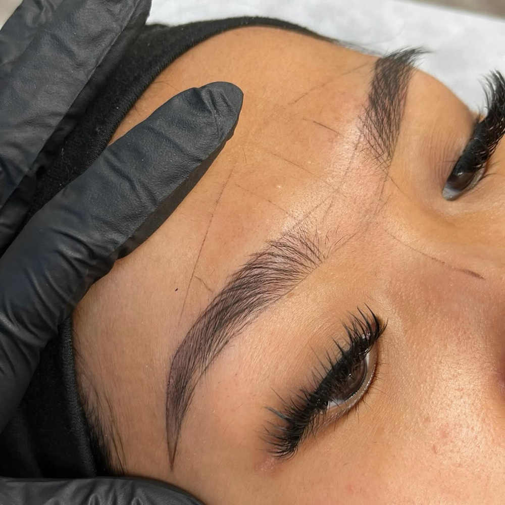 Ombré Brows at Rhoni Prunty in Rockford, IL